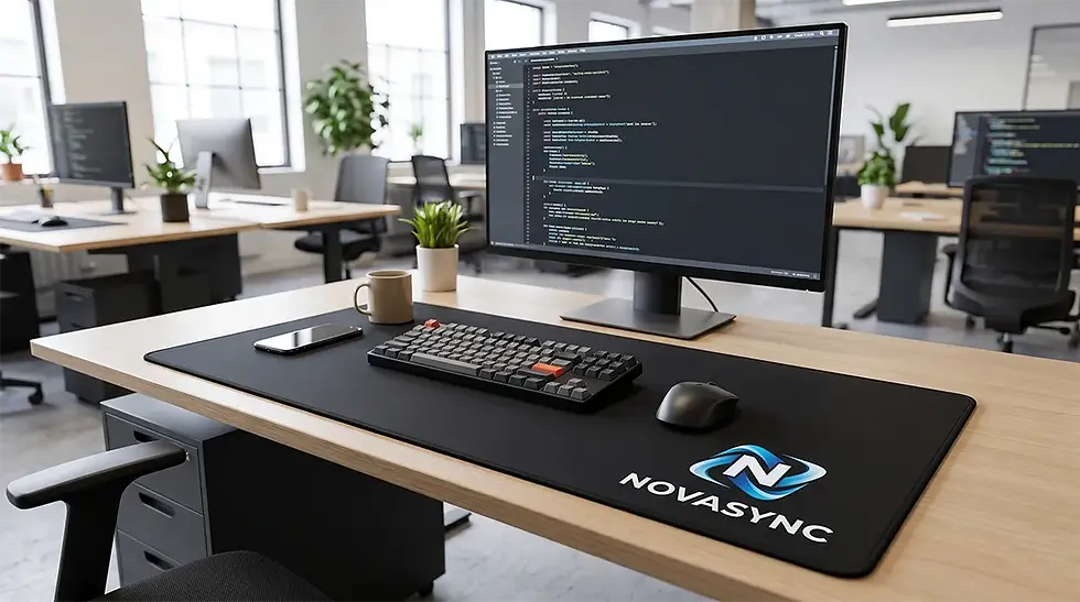 Tired of Throwaway Corporate Gifts? Why Custom Neoprene Desk Mats are the Ultimate Workspace Upgrade