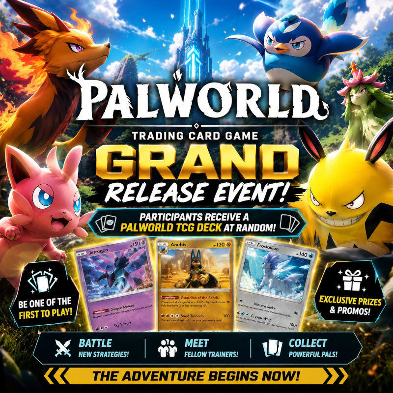 Palworld TCG Grand Release Event!