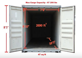 Container Size Specs