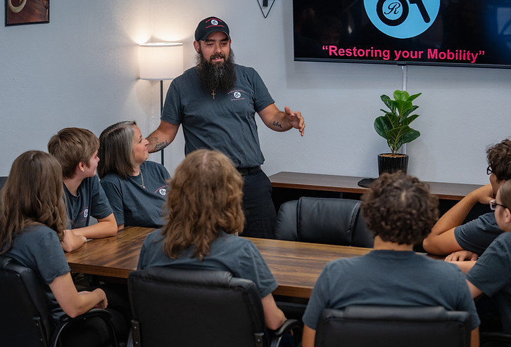 Family Meeting at the office