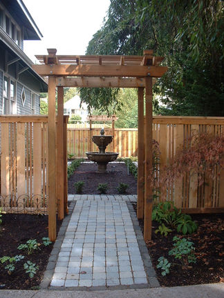 landscape woodwork craftsman contractor Seattle WA