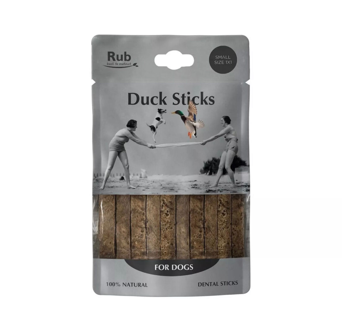 sticks dentaires au canard - Friandises naturelles pour chiens