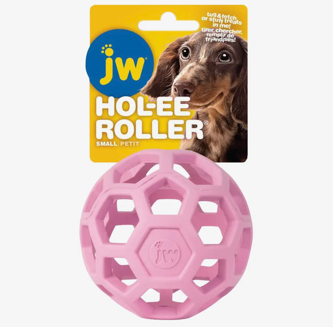 JW Hol-ee Roller petit 9cm rose