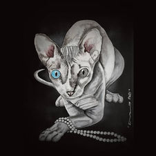 The-return-of-the-Thin-White-Duke-davidbowie-sphynx-quadro