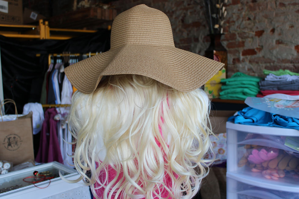 Thumbnail: Women's Simple Beige Sun Hat