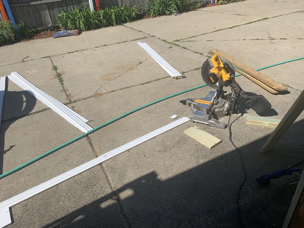 Garage Door Molding Replacement