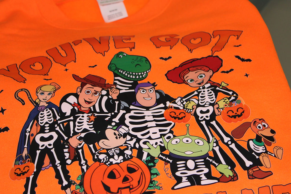 Thumbnail: Halloween Sweatshirt You've Got a Friend In Me Disney Toy Story Size Medium