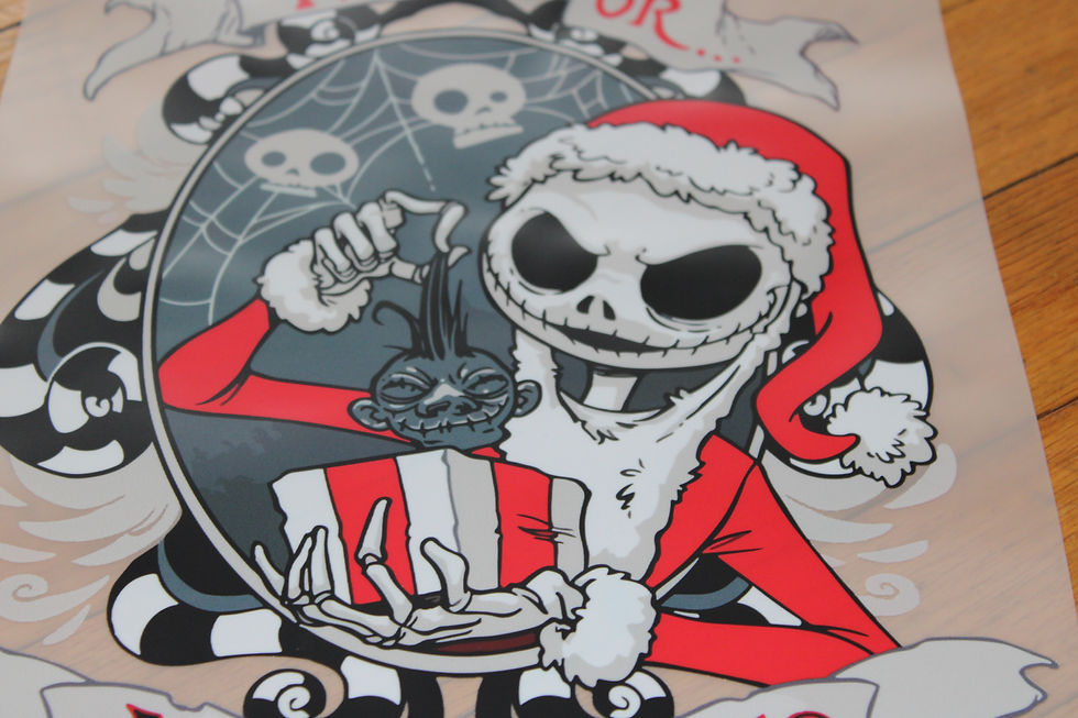 Thumbnail: M/L Nightmare Before Christmas Jack DTF Print