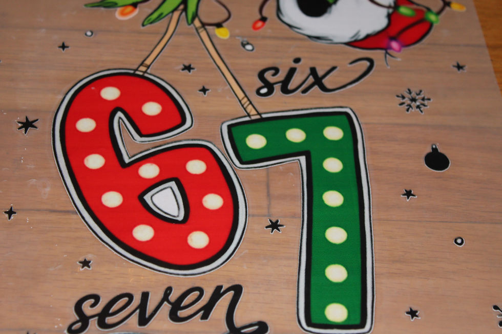 Thumbnail: Grinch Funny 67 Meme Christmas DTF