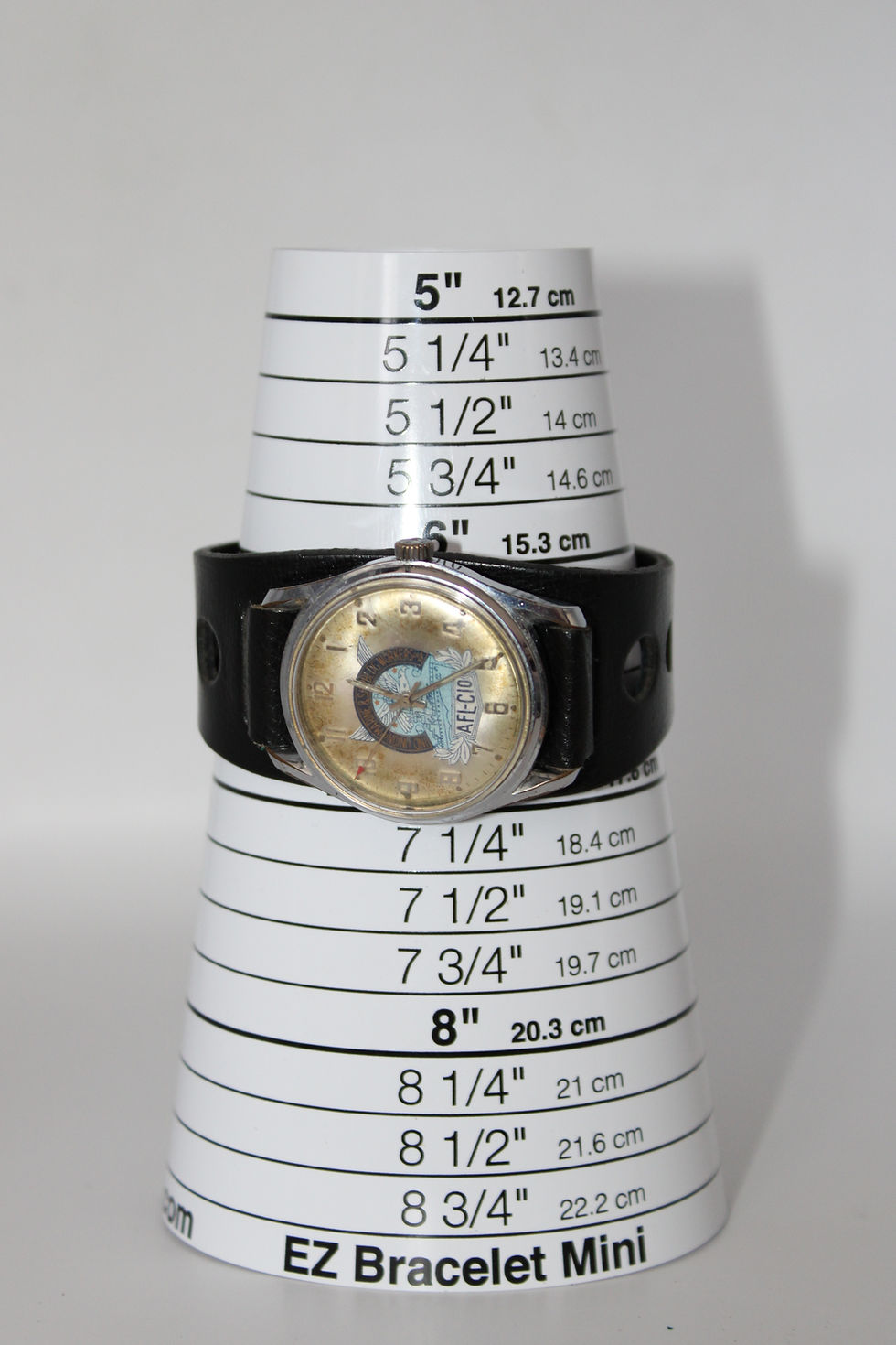 Thumbnail: AFL-CIO Vintage Waltham Mechanical Watch Union of Marine Stylecraft  Band