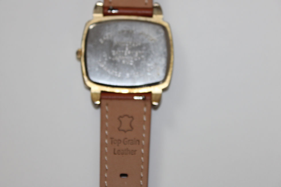 Thumbnail: Retro Vintage Watch Gold Tone New Battery