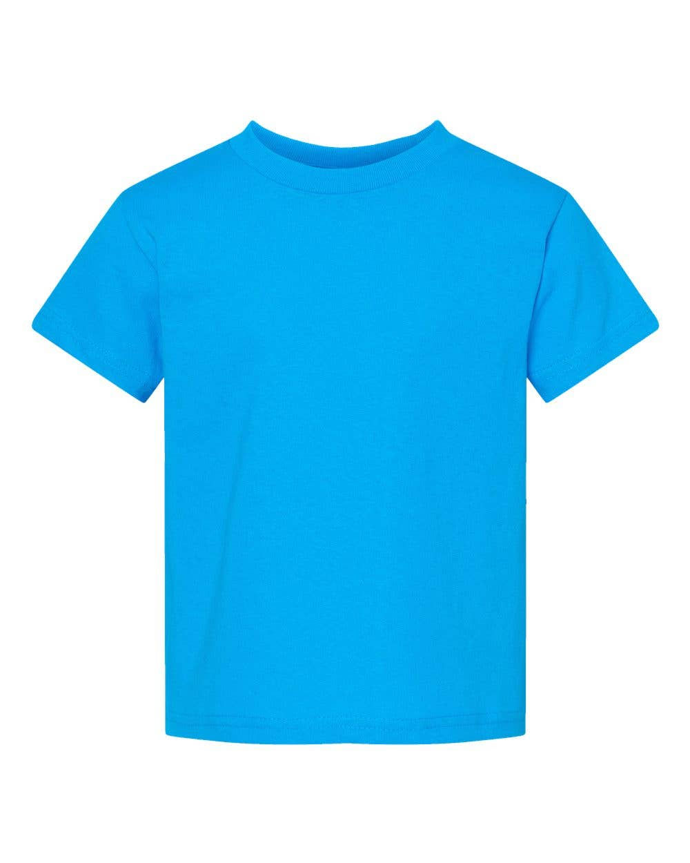 Rabbit Skins Toddler Cotton Jersey Blank T-Shirt TURQUOISE, 7