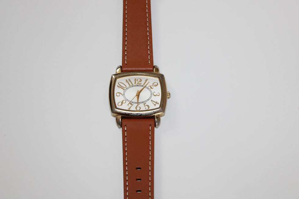 Thumbnail: Retro Vintage Watch Gold Tone New Battery