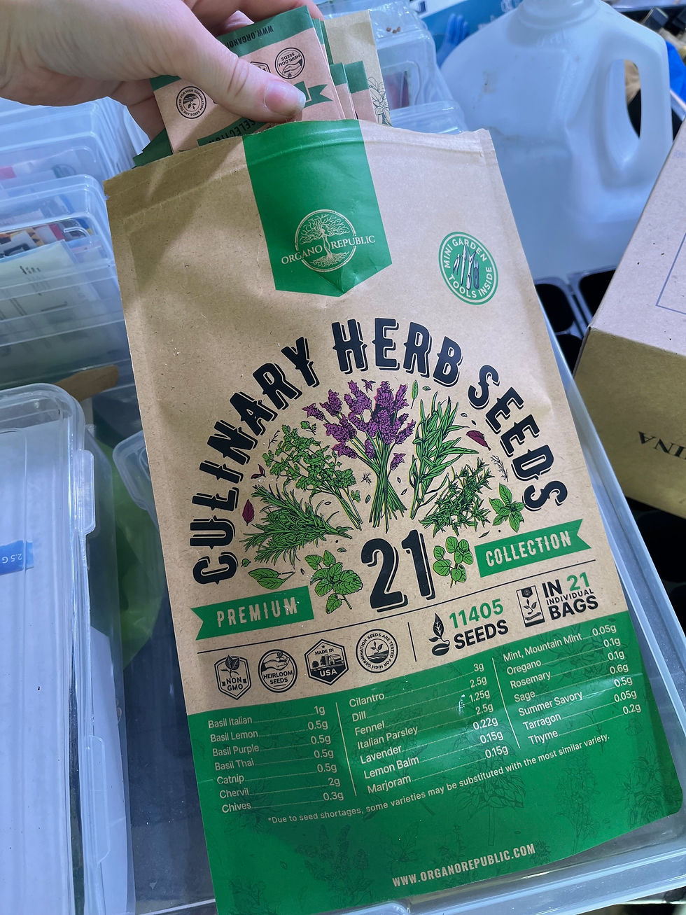 Culinary Herb Seeds