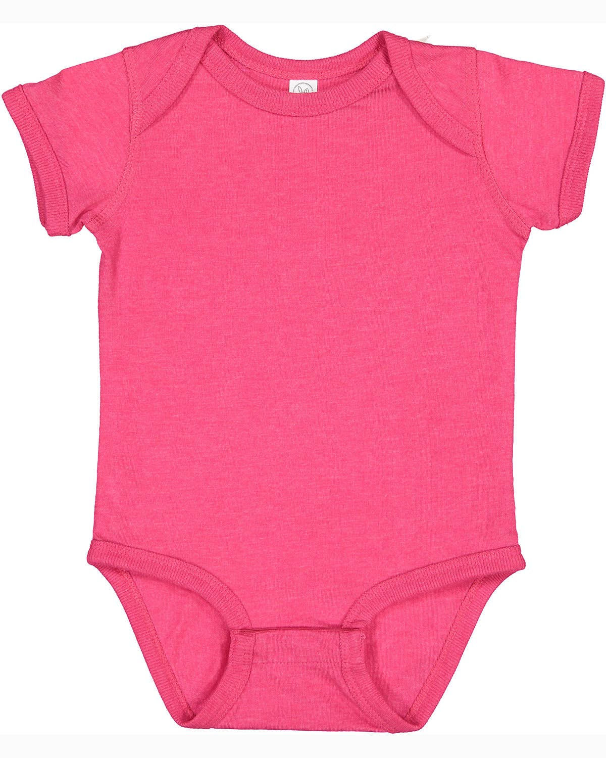 Rabbit Skins Infant Fine Jersey Bodysuit | Blank Onesie HOT PINK, 6MOS