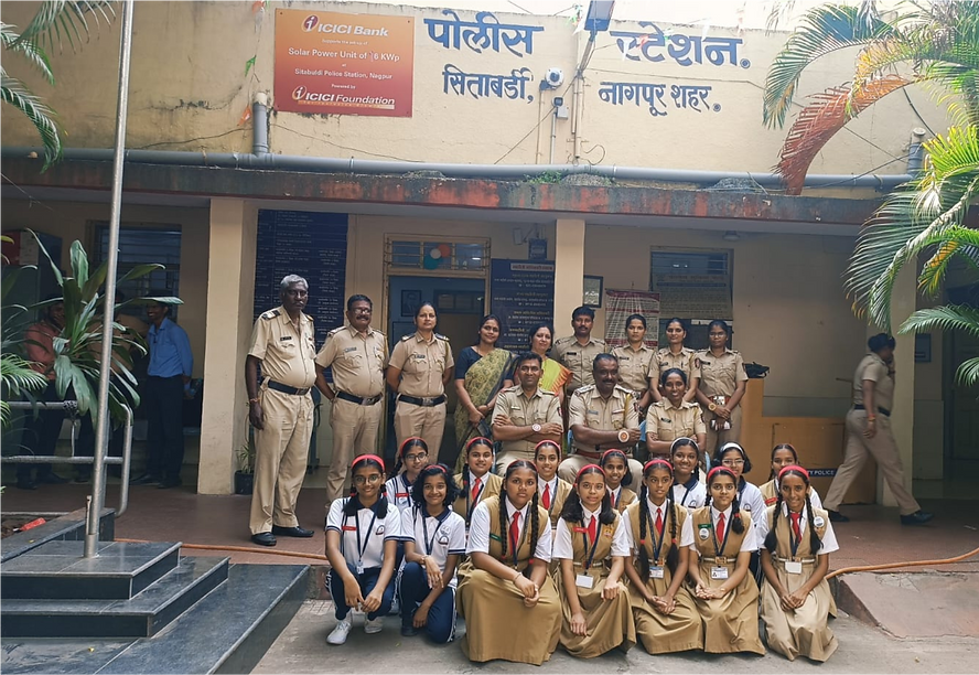 Rakshabandhan with Police