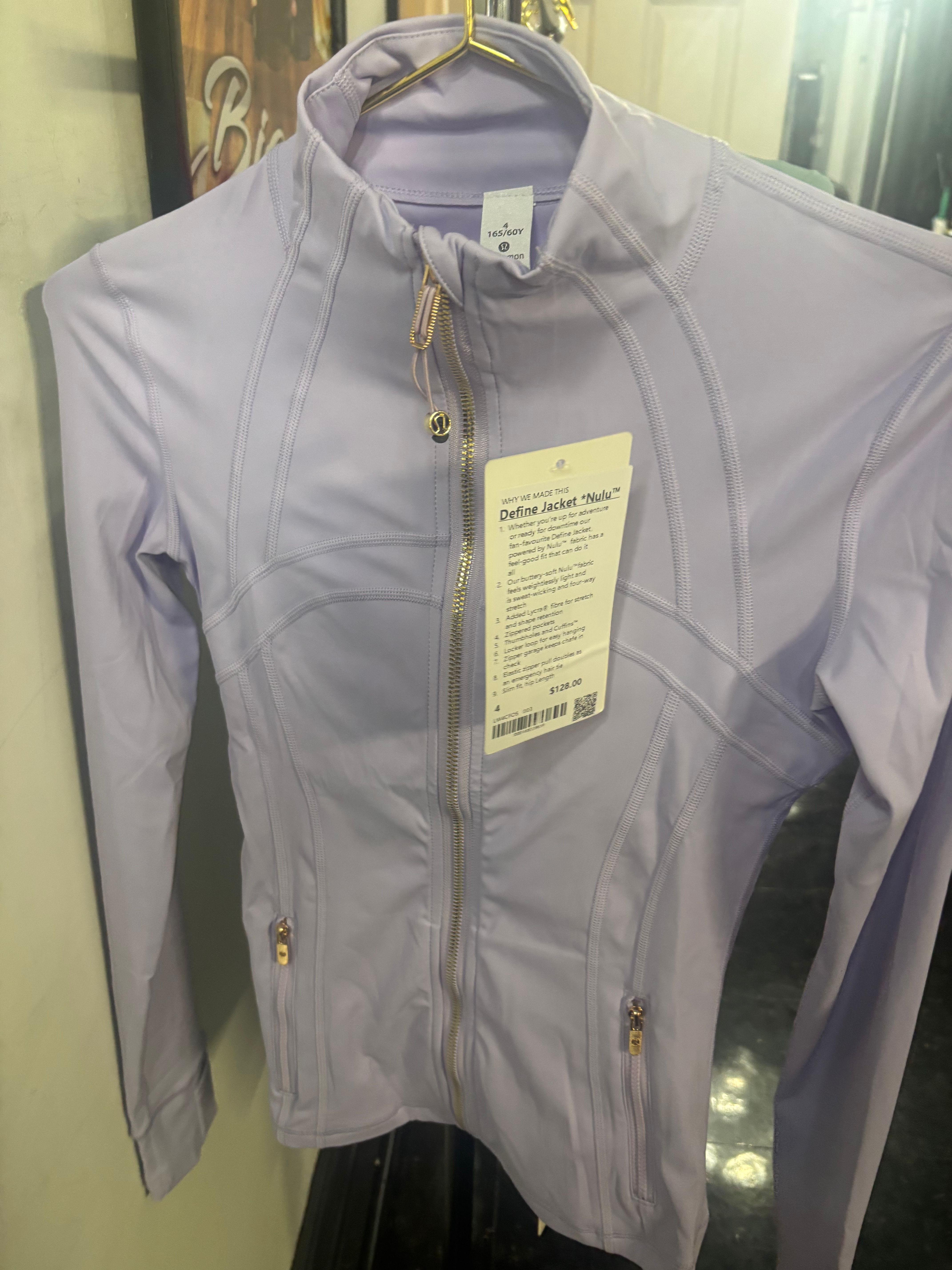 Pastel Purple 2pc set jacket/legging