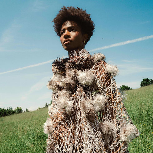 HauteCouture feather shirt