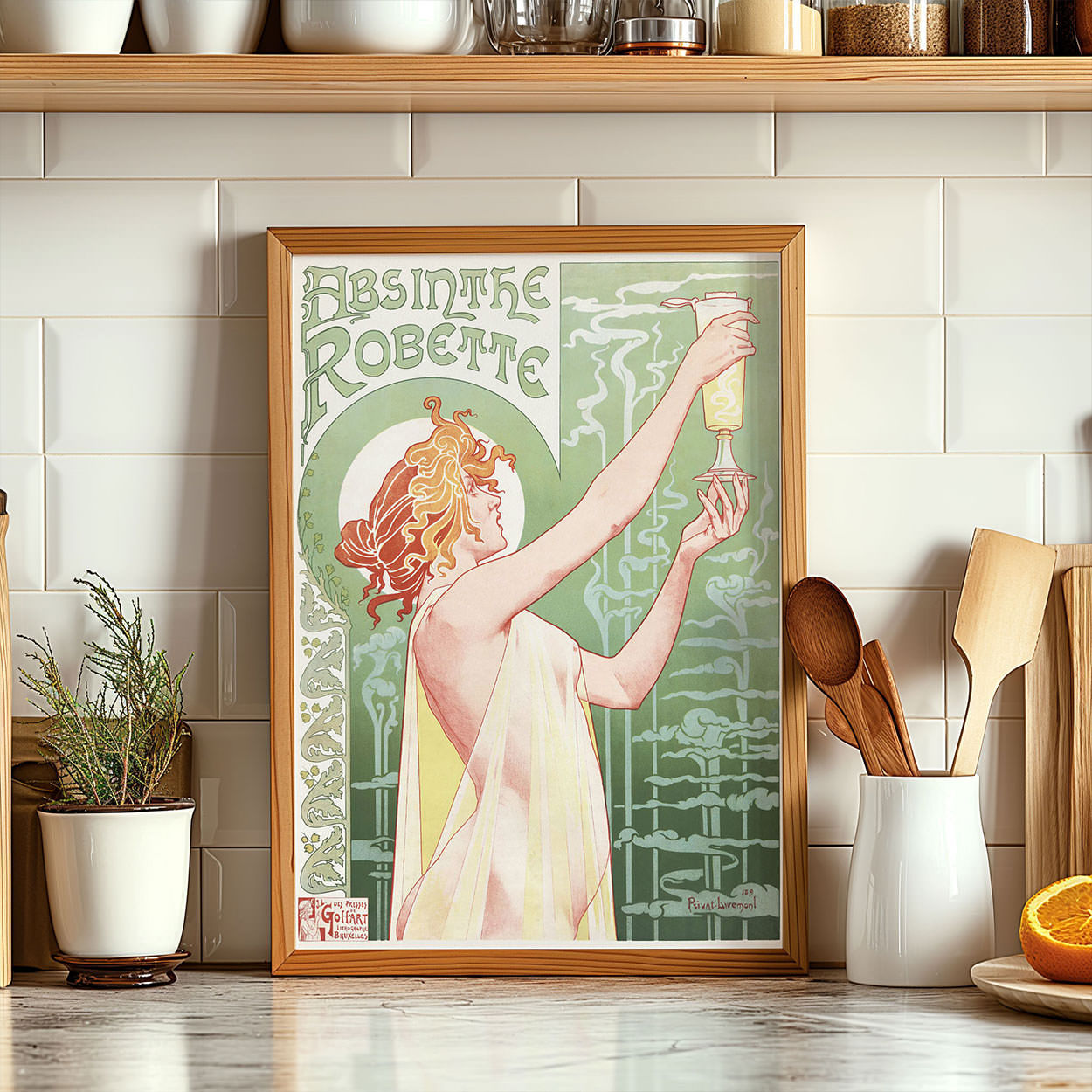 Absinthe Robette - Digital Print