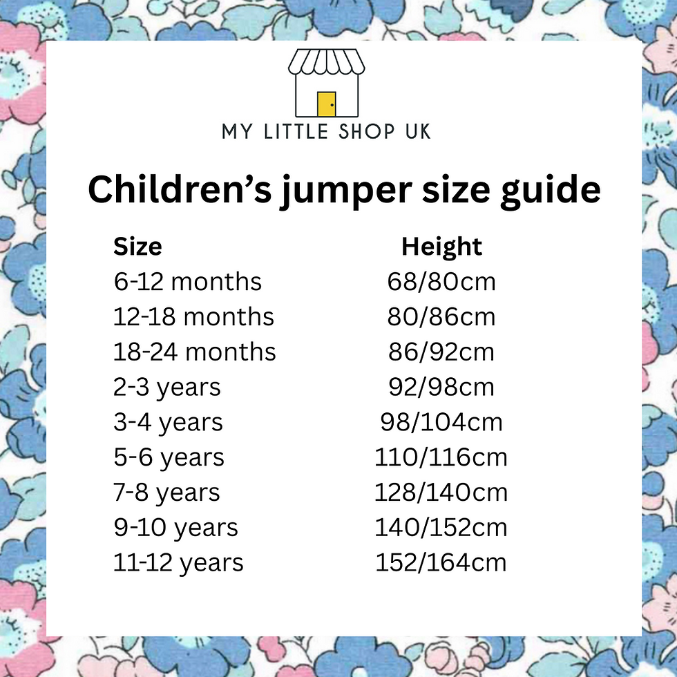 Thumbnail: Liberty of London children's birthday jumper - navy