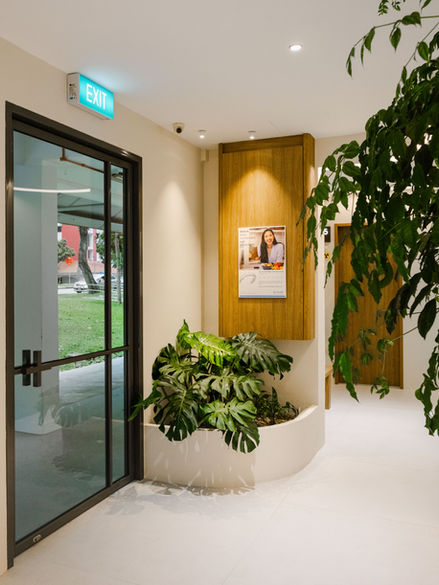 Family Dental Surgery entrance lobby