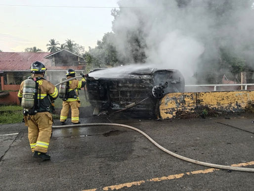 Se incendian 277 autos en lo que va del año, según los bomberos