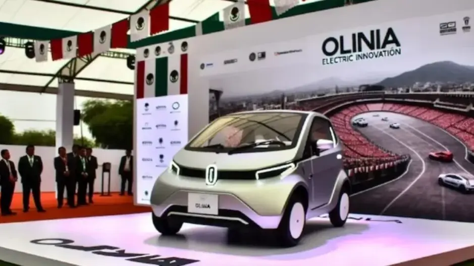 México lanza Olinia, un micro-vehículo eléctrico