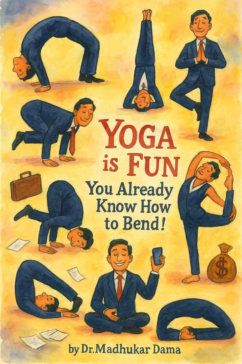 You’ve already mastered bending for your boss—try bending once for your own spine and call it yoga.