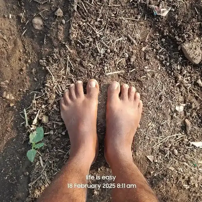 Whenever I feel any kind of negativity like anger, sadness, fear, anxiety, frustration, guilt, shame, disappointment, disgust, boredom, loneliness, jealousy, resentment, despair, hopelessness, and regret - I remove my footwear and continue the work. I instantly start feeling normal.