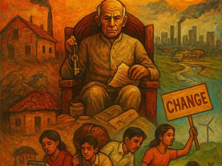 The Old Are Taking the World to the Grave