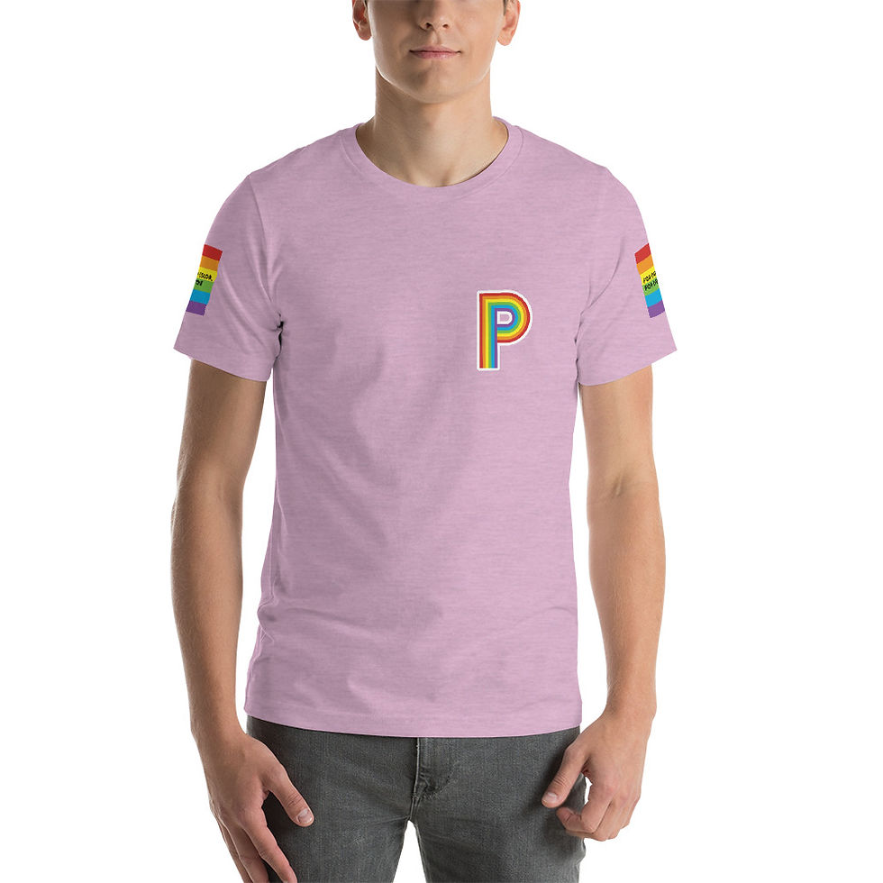 Thumbnail: PRISM Pride Unisex T-Shirt: FECFE