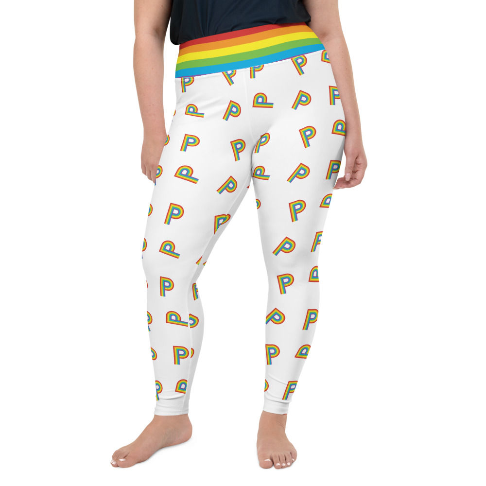 PRISM Pride Plus Size Leggings: Gay