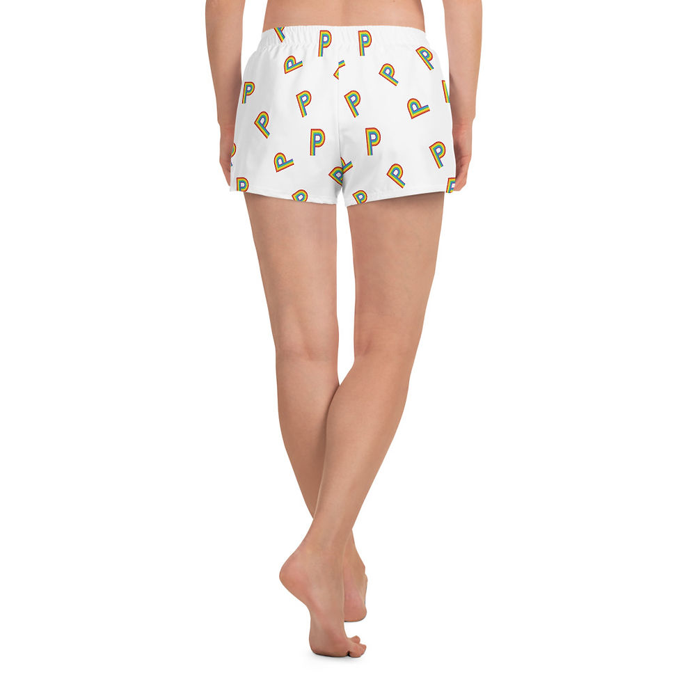 Thumbnail: PRISM Pride Women's Athletic Short Shorts