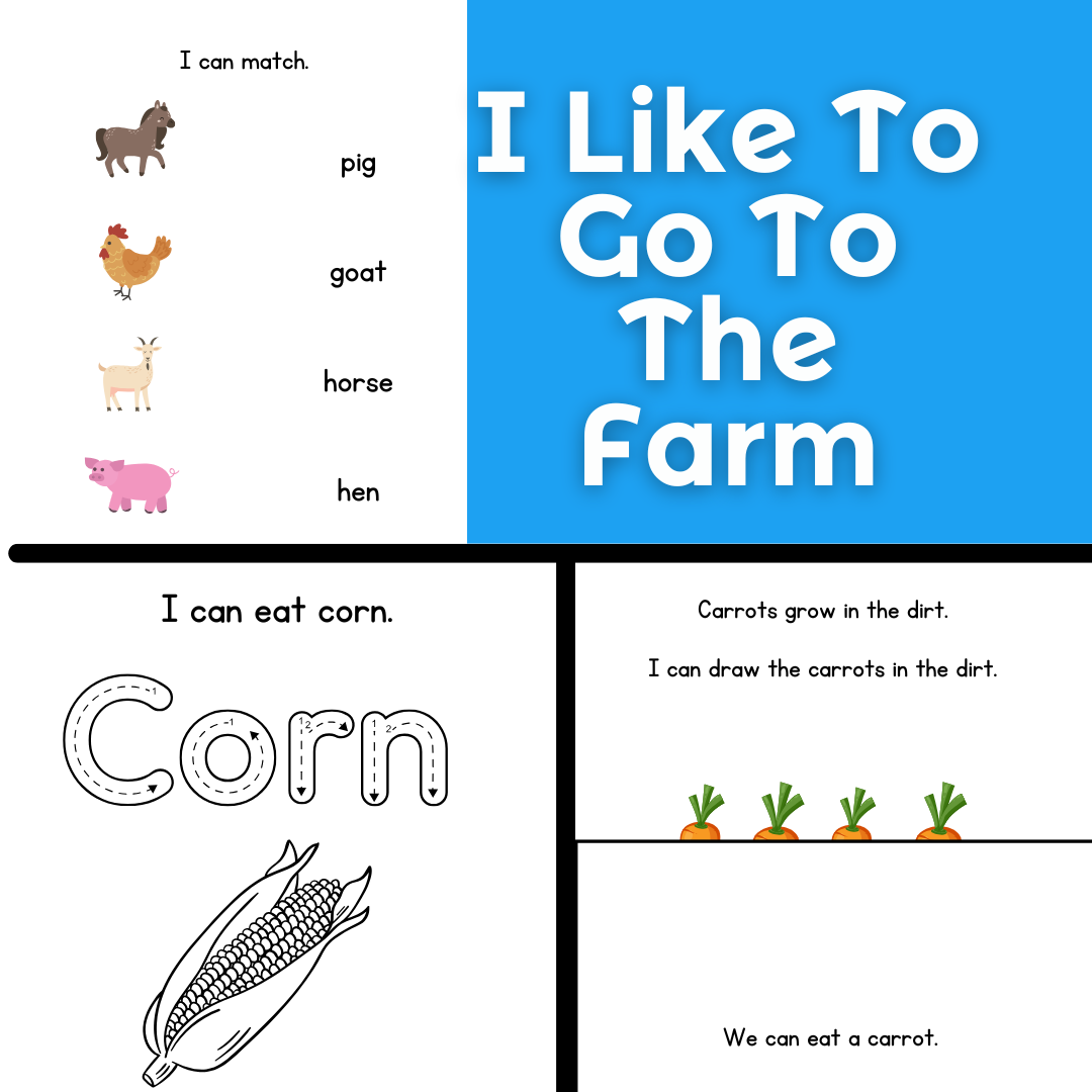 I Like to Go to the Farm || Learning With