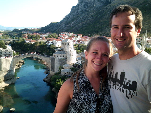 Mostar Bridge in Bosnia-Herzegovina
