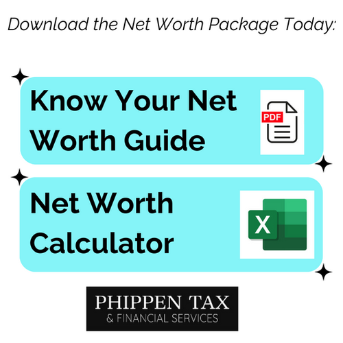 Know Your Net Worth Guide & Net Worth Calculator | Phippen Tax