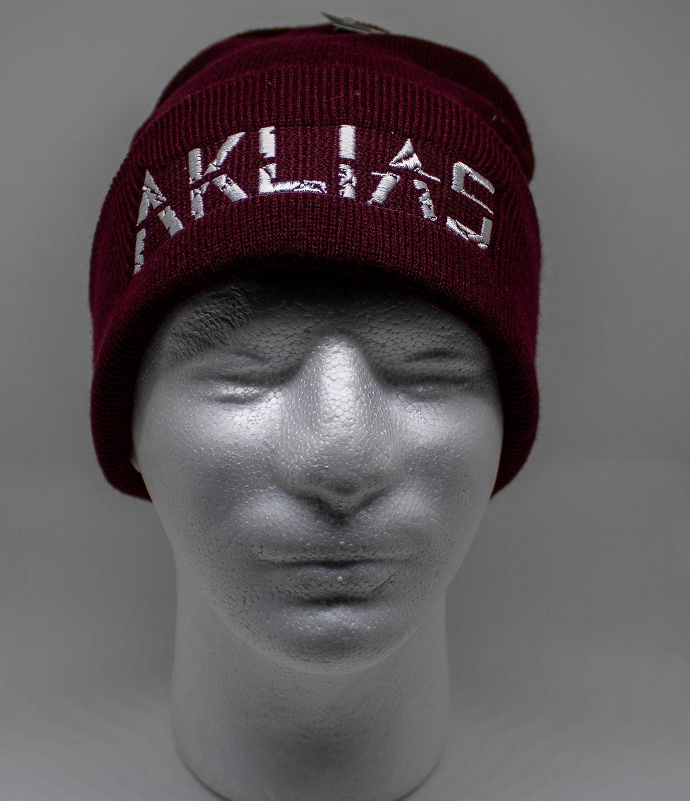 Thumbnail: Aklias Logo Beanie - Burgundy