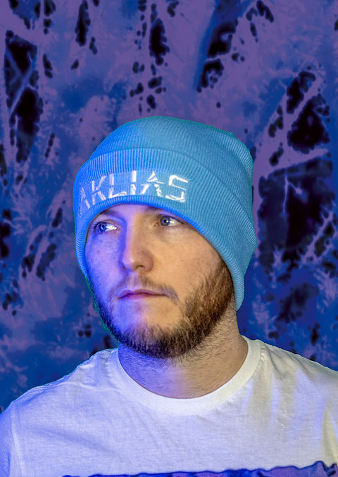 Aklias Logo Beanie - Sky Blue | Aklias