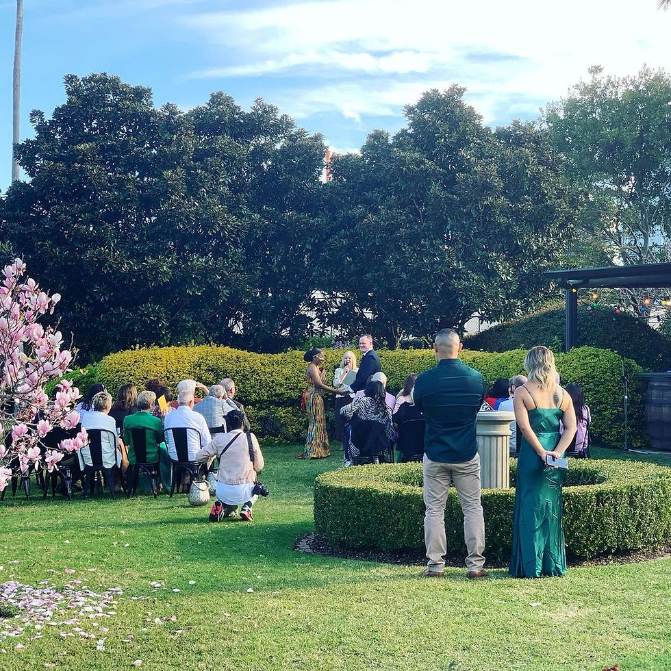 Will & Mikes Outdoor Ceremony