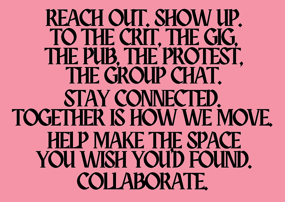 Thumbnail: Reach Out A4 Manifesto Print