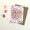 Thumbnail: Boho Flower Card - Thank you Greeting Card