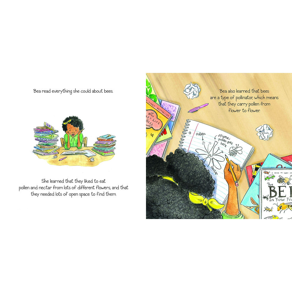 Thumbnail: Bea's Bees Hardcover Book