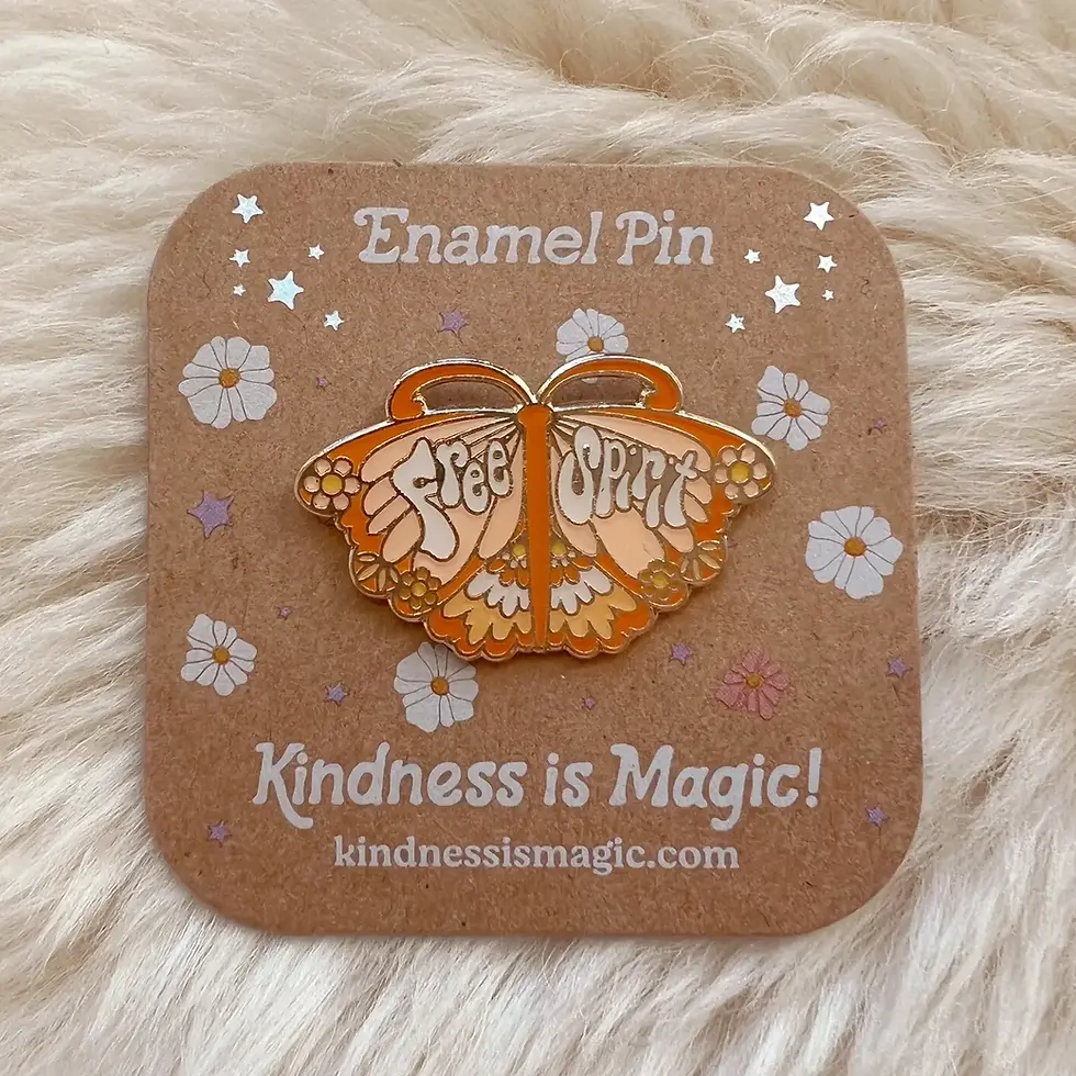 Thumbnail: Kindness is Magic! Enamel Pin