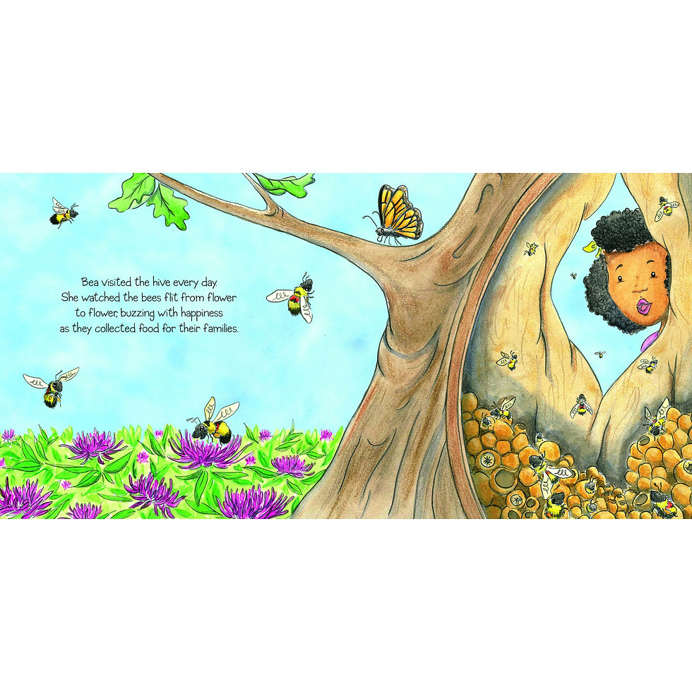 Thumbnail: Bea's Bees Hardcover Book