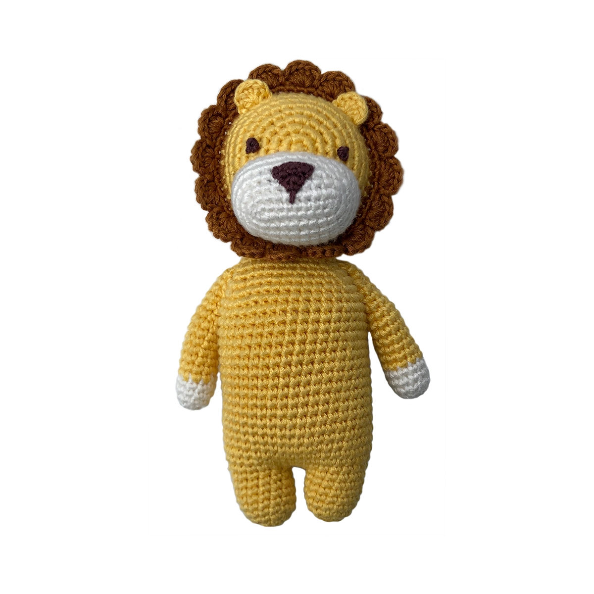 Crocheted Mini Doll - Leon the Lion