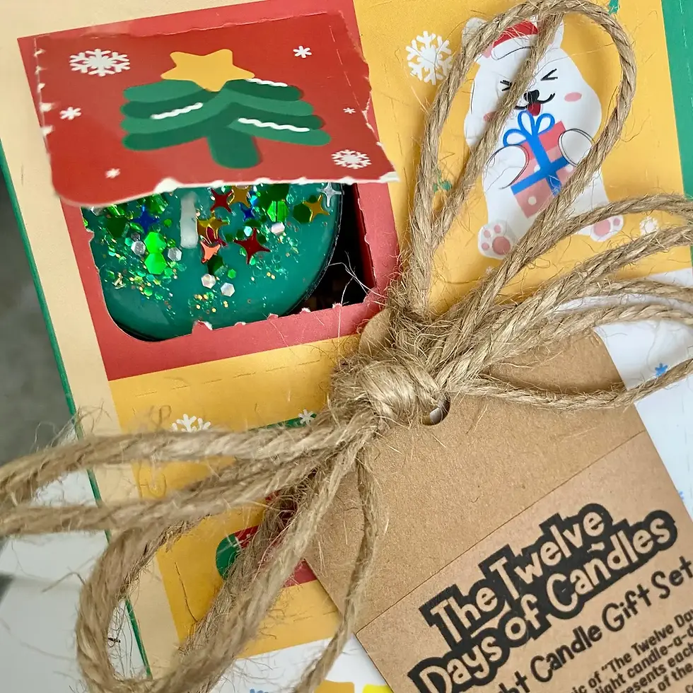 Thumbnail: Christmas Tealight Gift Set | 12 Days of Candles