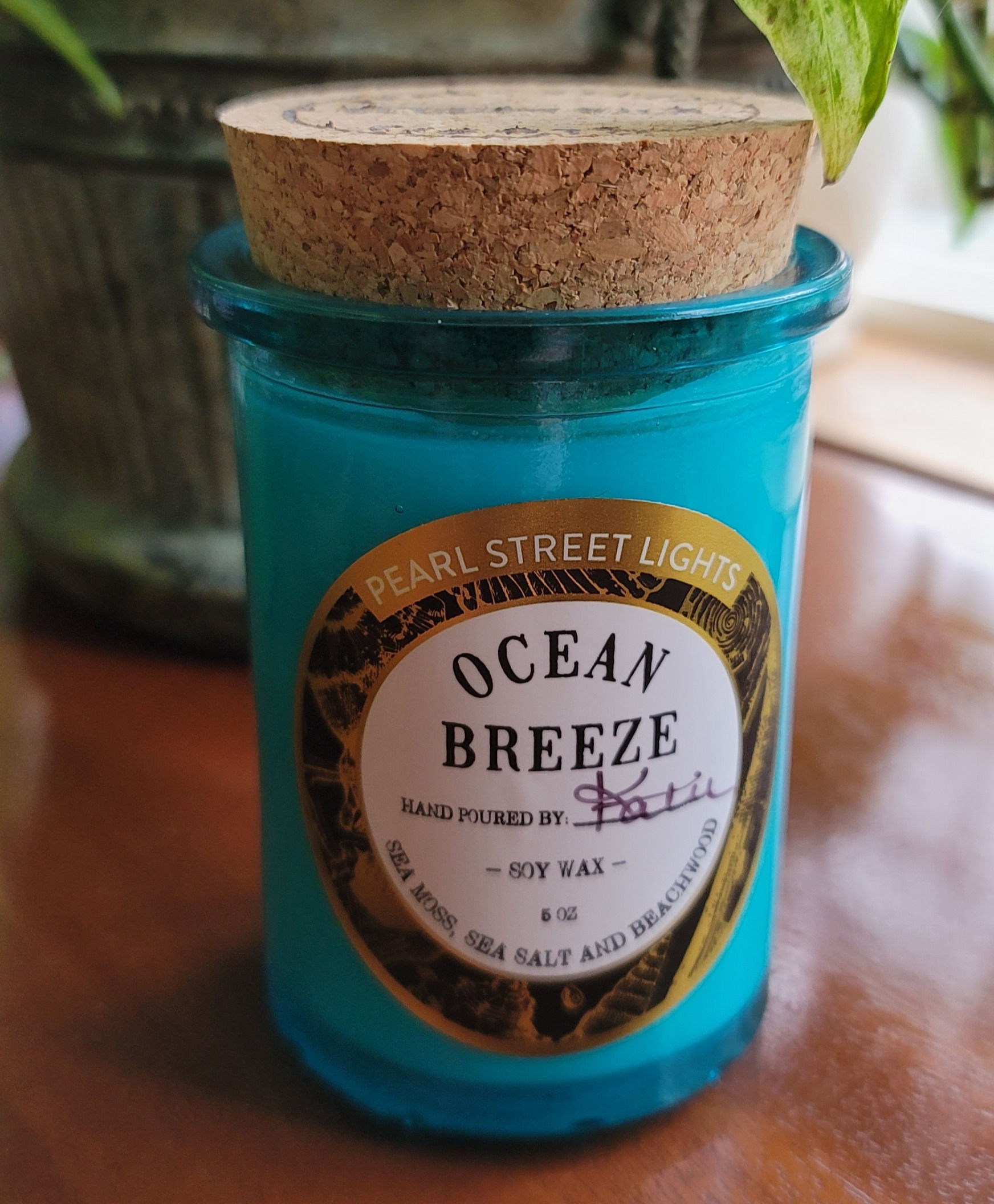 Ocean Breeze Soy Wax Candle