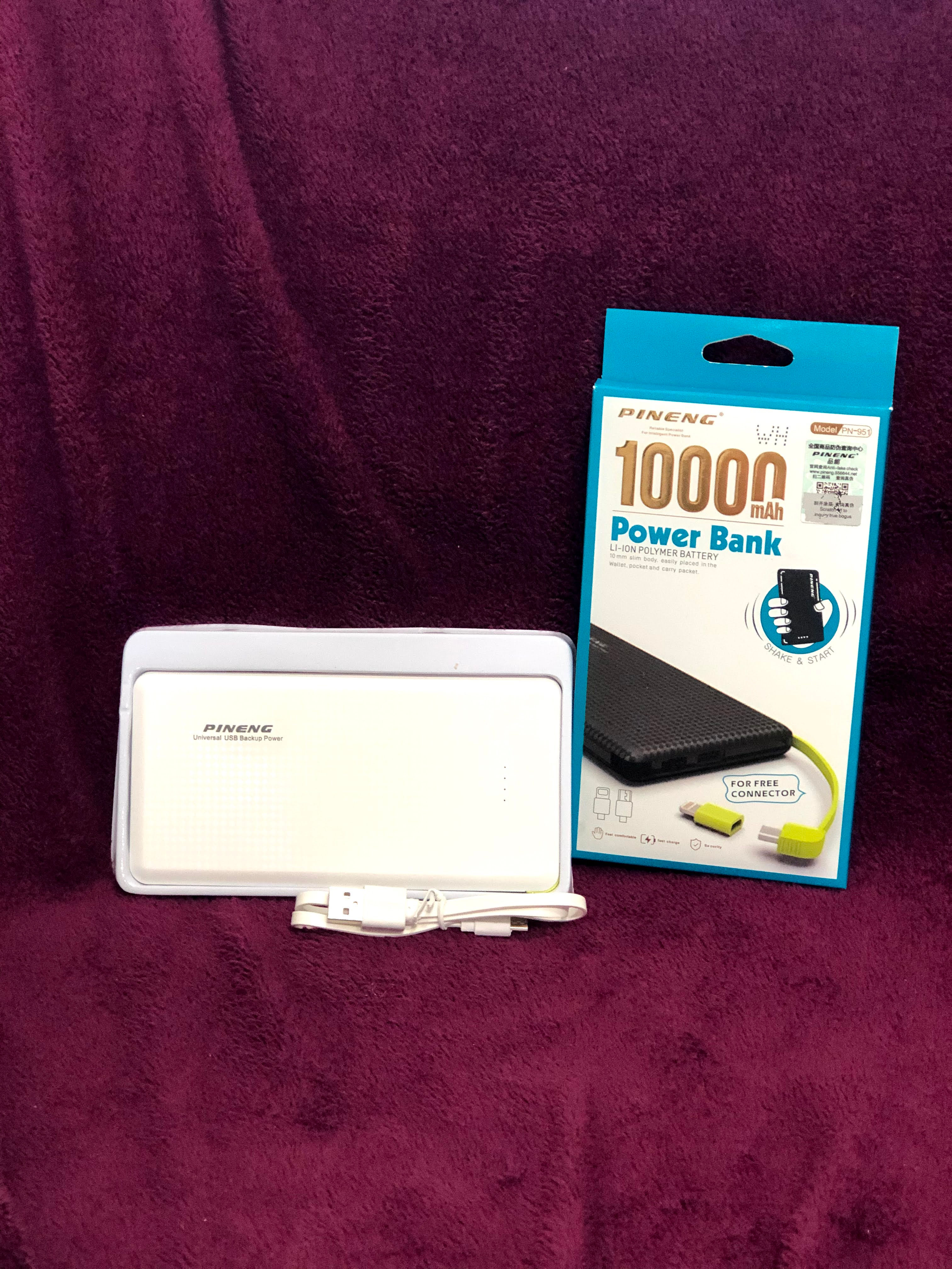 POWER BANK PINENG 10000MAH 951