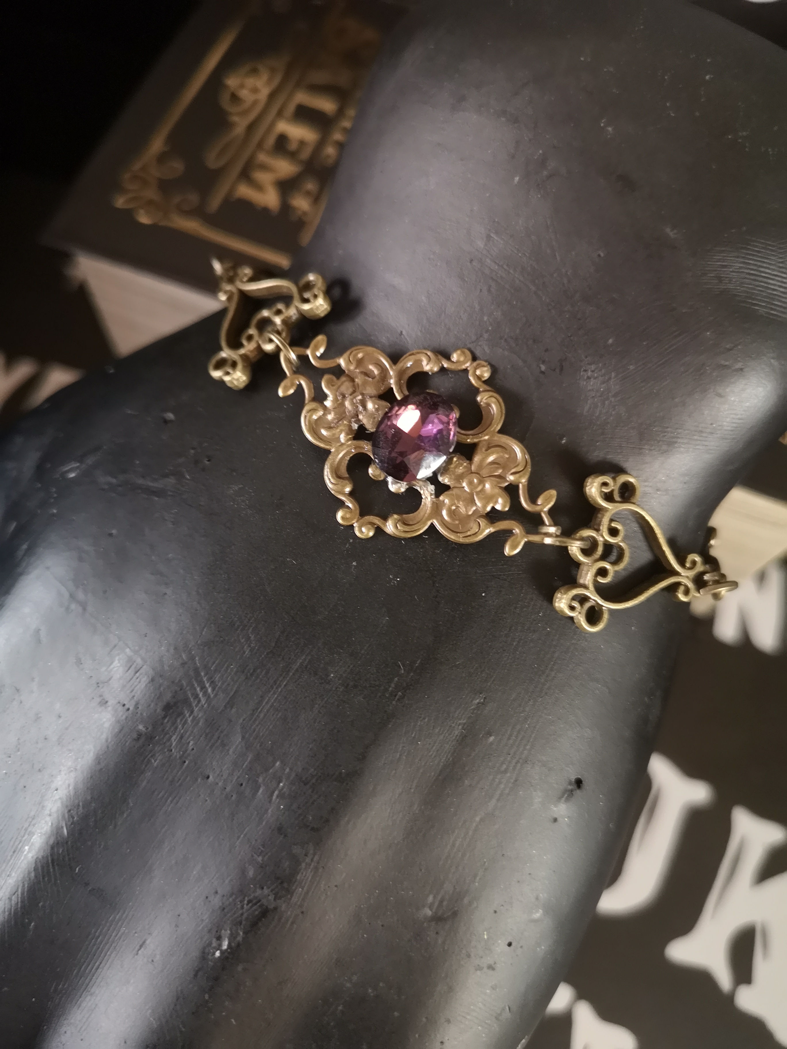 Armband "Amethyst Glow"