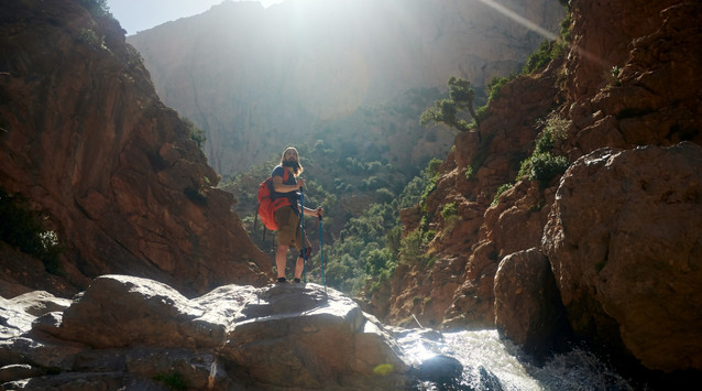 Canyon in Taghia